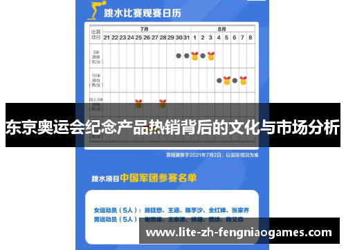 东京奥运会纪念产品热销背后的文化与市场分析